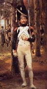 Edouard Detaille Grenadier of the Old Guard Sweden oil painting artist